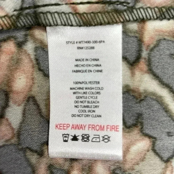 Jason Wu animal print midi length skirt sz L - Picture 4 of 7